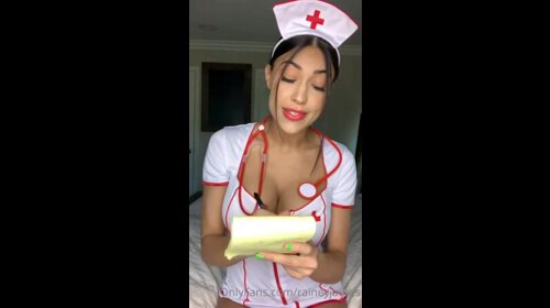 Rainey James Nurse Cosplay Cumshot Video