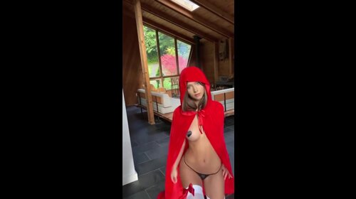 Rachel Cook Pussy Red Riding Hood Cosplay Video 27