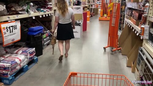 Ellie Renee Butt Plug In Public
