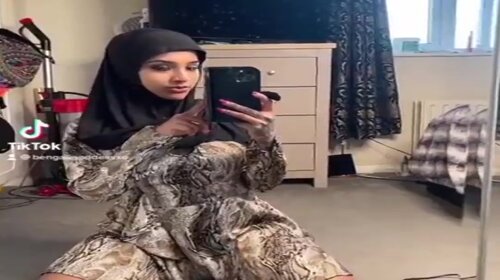 tiktokers leaked -  hot arab babe masturbate