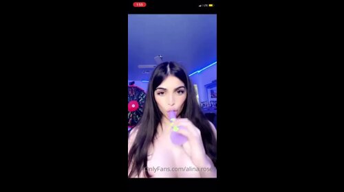 Alina rose nude dildo sucking videos leaked