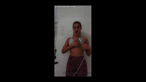 Esterbron onlyfans video cumming in the shower