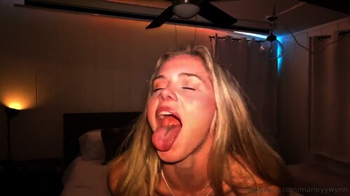 Marley Wynn nude Blowjob POV
