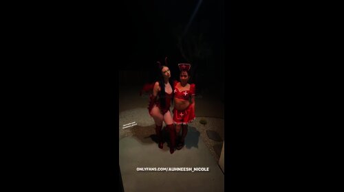 Auhneesh Nicole Pennywise Threesome-130035