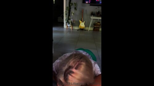 Lilbabymj nude Swallows Cum After Giving Head