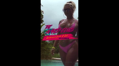 Motley Monroe aka Themotleymonroe nude bikini outdoor