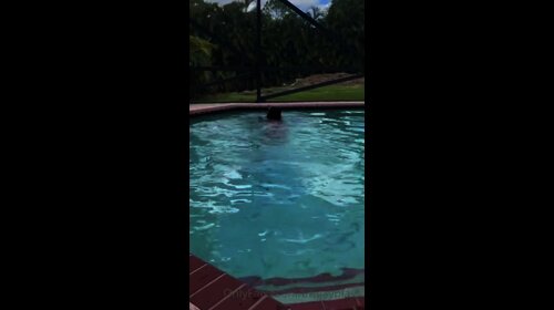 Emily Rinaudo Pool Sex Tape boobs cumshots