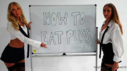 Lillian Phillips With Annie Knight Pussy Eating Sex University Video