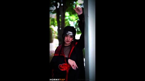 Fesch6 Sex Tape Itachi Uchiha Cosply Strip Tease