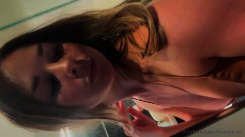 Lexi Marvel Flaunts Her Body In The Shower